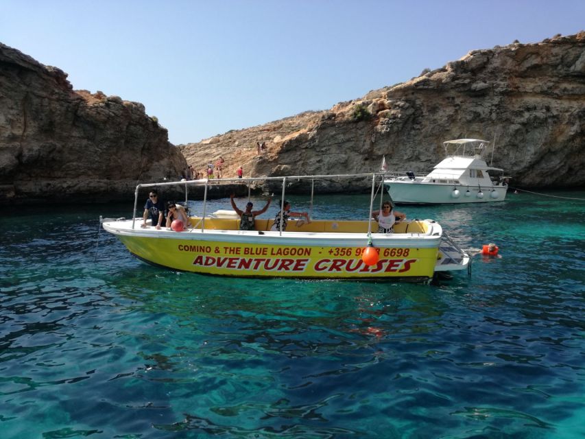 Sliema: Power Boat Trip to Comino , Blue Lagoon & Gozo - Itinerary Highlights