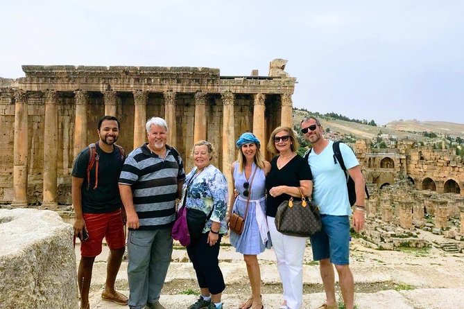 Small Group Tours to Baalbek, Anjar & Chateau Ksara With Lunch and Tickets - Roman Ruins and Temples