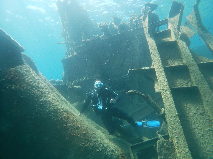 South Crete: Byron Shipwreck Dive With an Instructor - Diving Experience