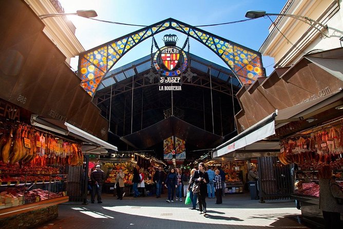 Spanish Oysters, Cava, and Ibérico Ham at Barcelona's La Boqueria Market - Food and Beverages Included