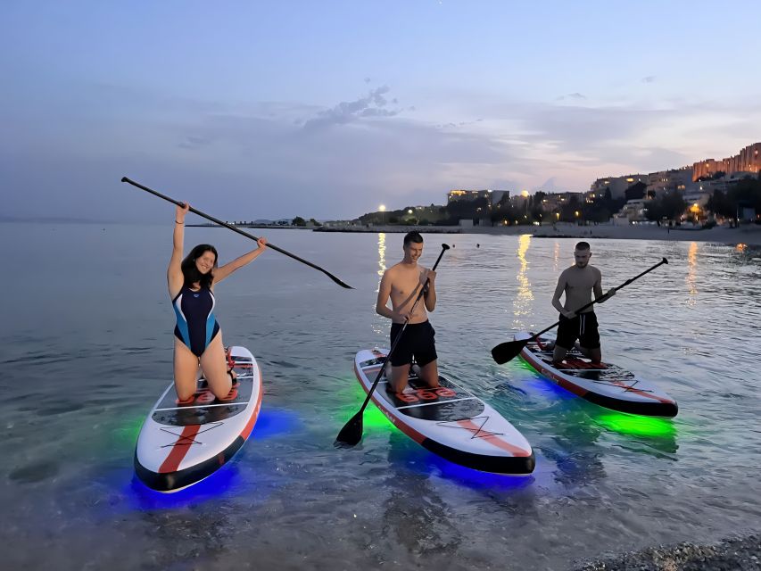 Split: Glow-in-the-dark Sunset Stand-Up Paddle Board Tour - Experience Highlights