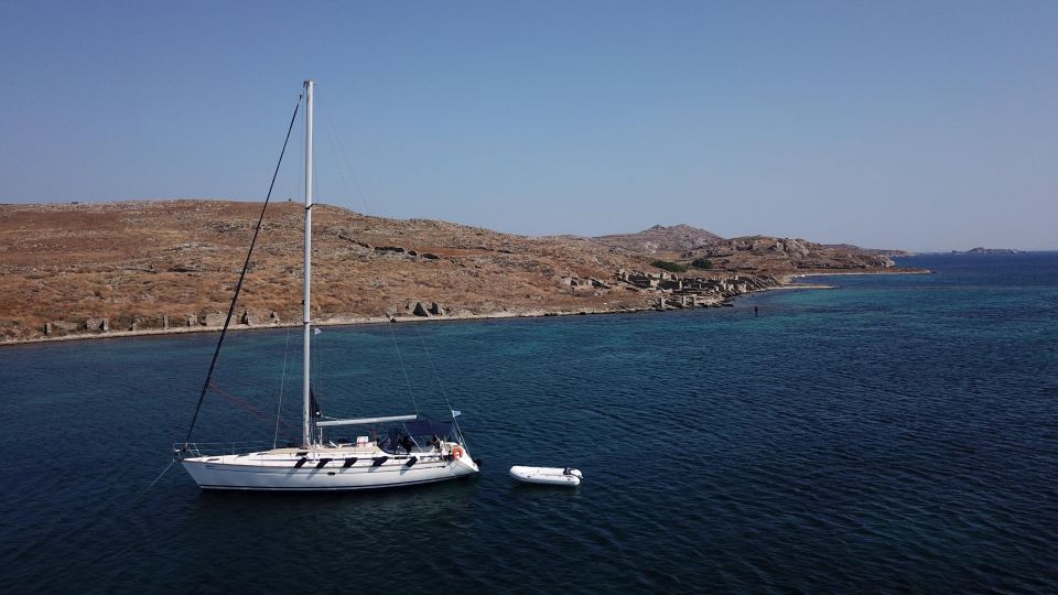 Sunset Tour With Nadia K to Delos and Rhenia Island - Itinerary Highlights