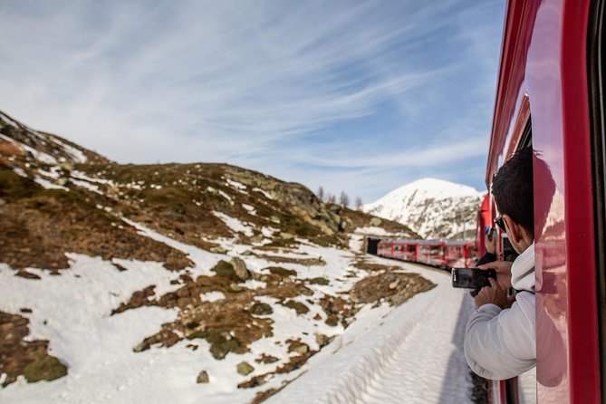 Swiss Alps Bernina Red Train and St.Moritz Tour From Milan - Getting to St. Moritz