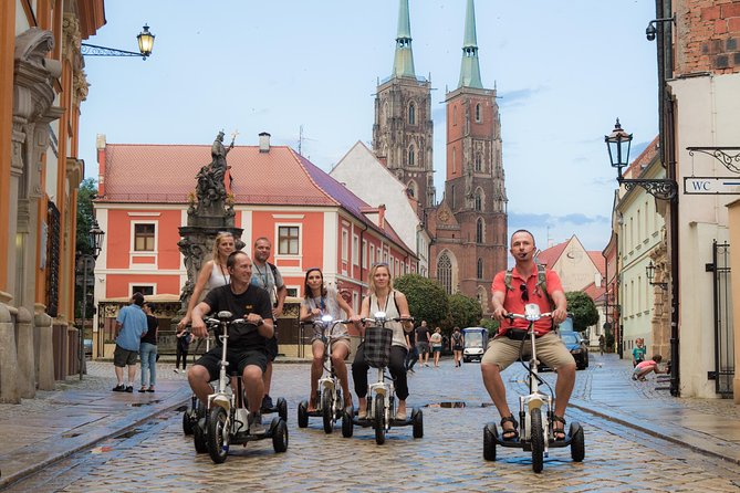 The Classic E-Scooter (3 Wheeler) Tour of Wroclaw - Everyday Tour at 6:00 Pm - Sights Covered on the Tour