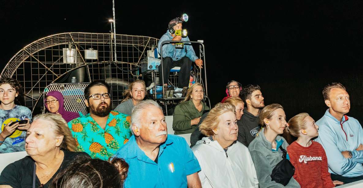 The Everglades: 1-Hour Airboat Night Tour - Tour Experience