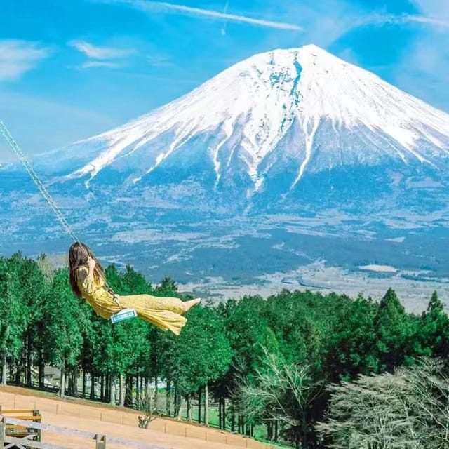 Tokyo: Oshino Hakkai, Cable Car, Matcha Experience Day Trip - Itinerary Highlights