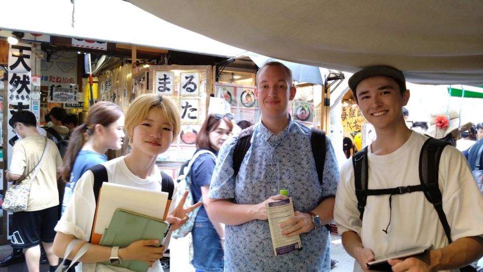 Tokyo: Private City Tour in Tsukiji Led by Uni Student Guide - Itinerary Highlights