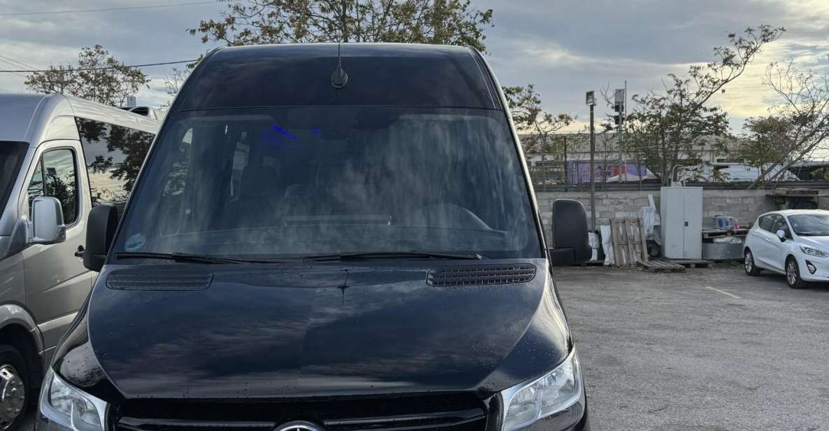 Transfer by Minibus Between Athens Airport & Piraeus Port - Vehicle and Comfort Features