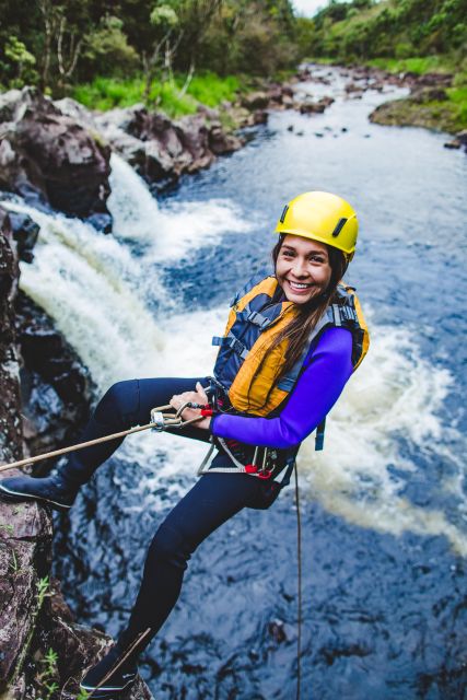 Umauma Triple-Tier Waterfall Rappel and River Tour - Exploring the Umauma Falls