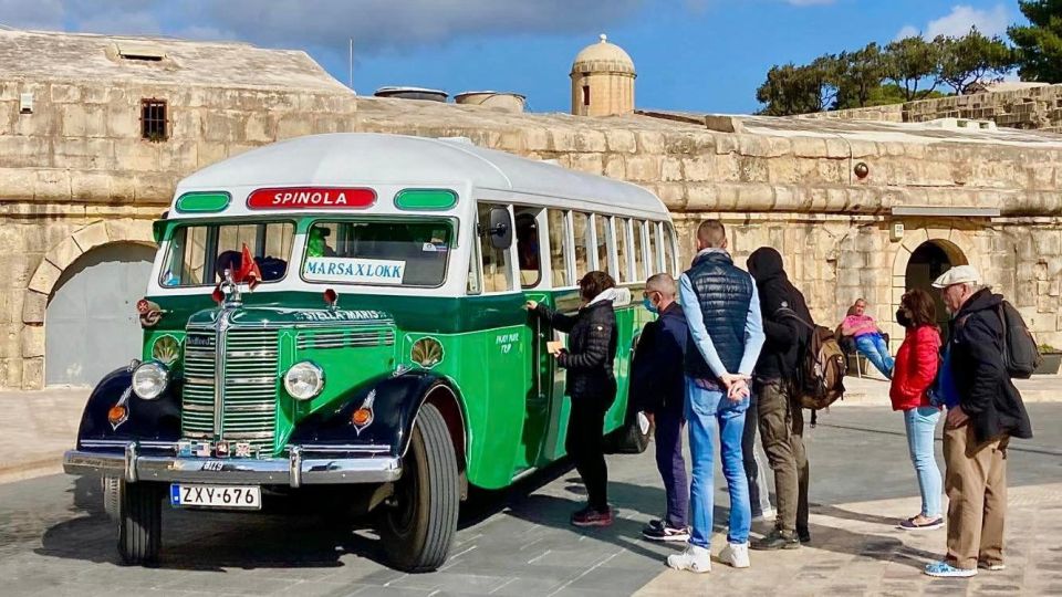 Valletta: Sunday Vintage Bus to Marsaxlokk - Pricing and Booking