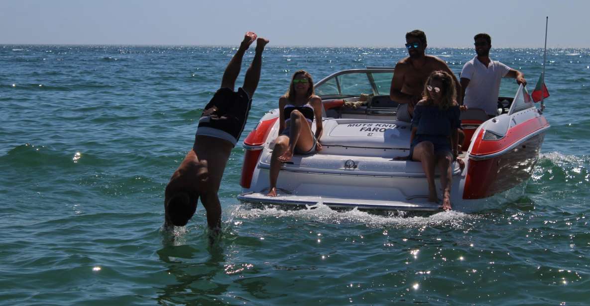 Vilamoura: Private Speed Boat Hire - Cruising the Algarve Coastline