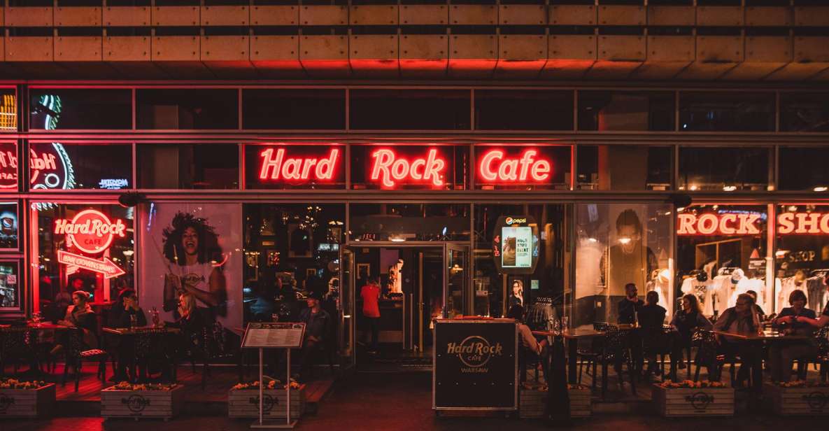 Warsaw: Lunch or Dinner at Hard Rock Cafe With Skip-The-Line - Dining Options