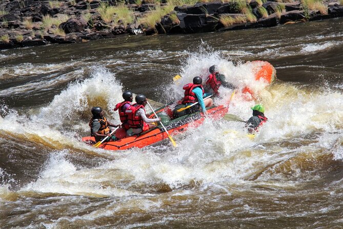 Whitewater Rafting Adventure on the Zambezi River, Victoria Falls Zimbabwe - Navigating Class III to V Rapids