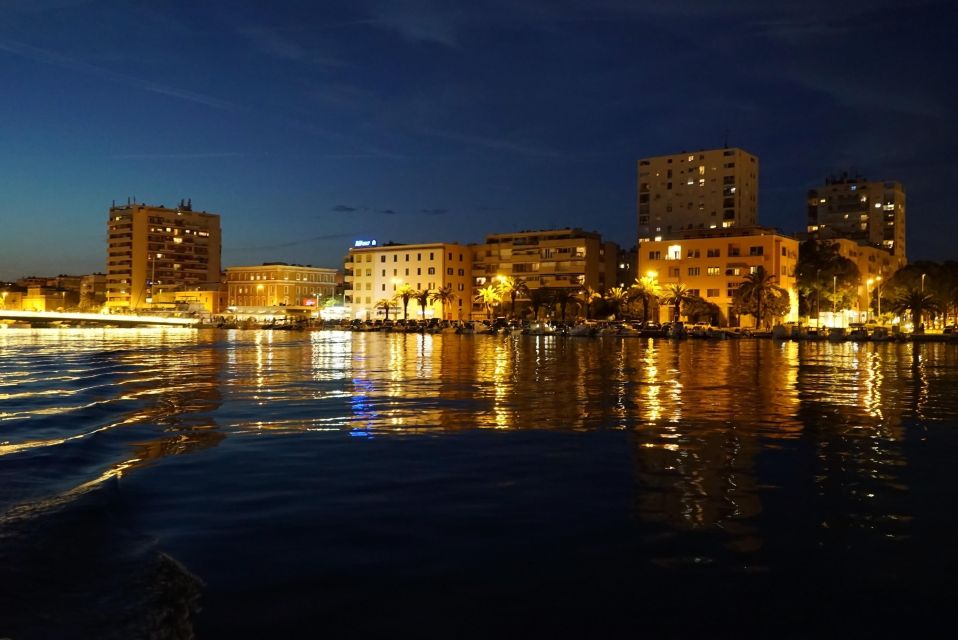 Zadar: City Cruise by Night With Unlimited Sparkling Wine - Itinerary and Highlights