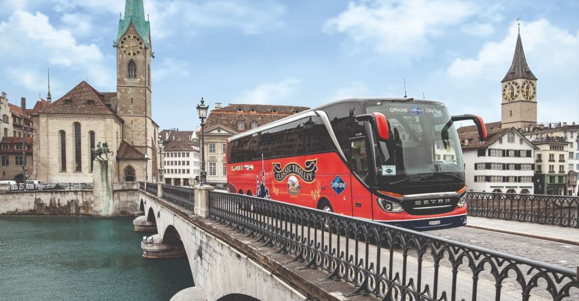 Zurich: City Bus Tour With Audio Guide and Lake Cruise - Itinerary Details