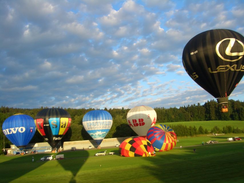 Zurich: Private Hot Air Balloon Ride & Champagne - Inclusions and Amenities