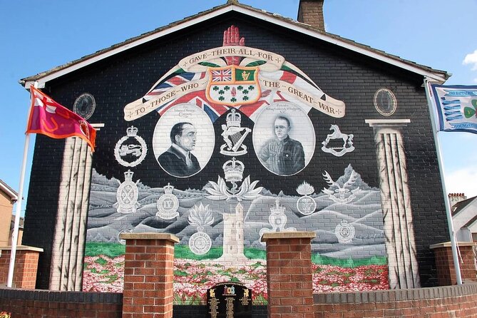 2hours Republican & Loyalist Mural Black Taxi Tour From Belfast - Booking Information