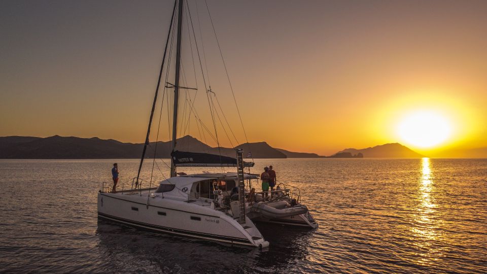 Adamas: Half-Day Sunset Cruise With Lunch - Inclusions