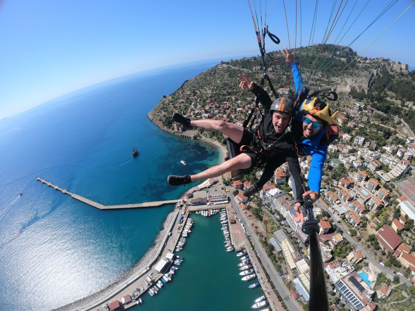 Alanya: Tandem Paragliding Over a Castle and the Sea - Qualified and Certified Pilots