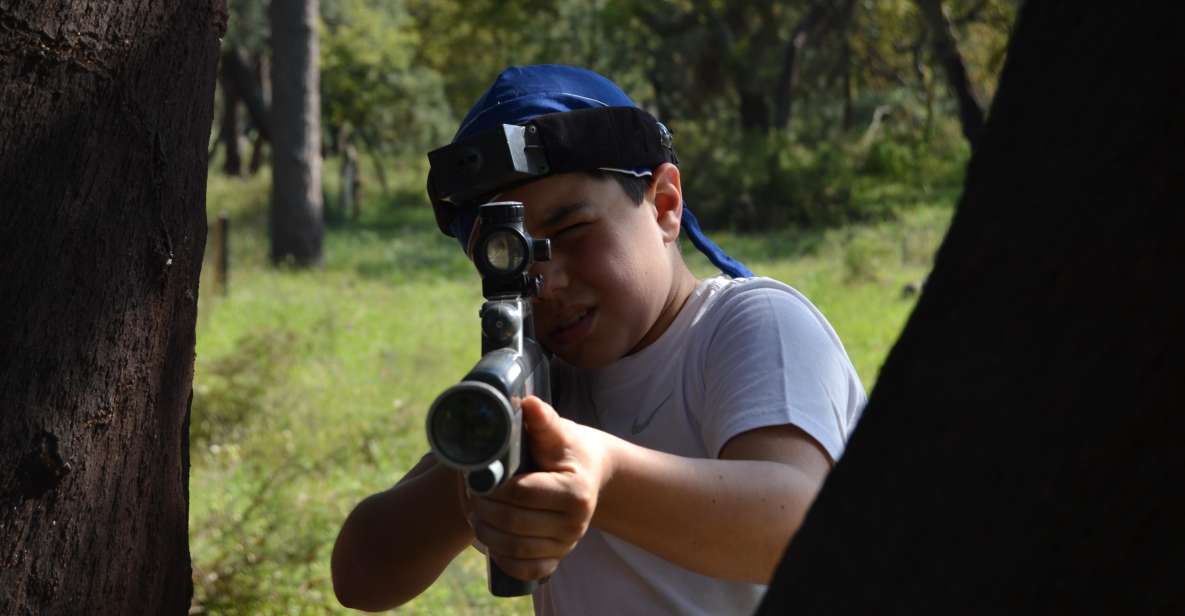 Barreiro: Lasertag, Outdoor Experience - Outdoor Experience Details