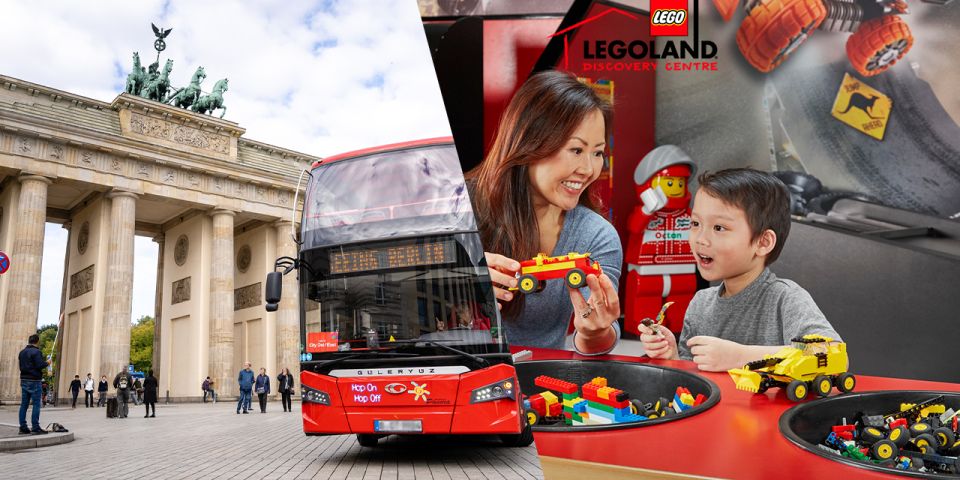 Berlin: Hop-On Hop-Off Bus & LEGOLAND Discovery Centre - Language Options for Audio Guide