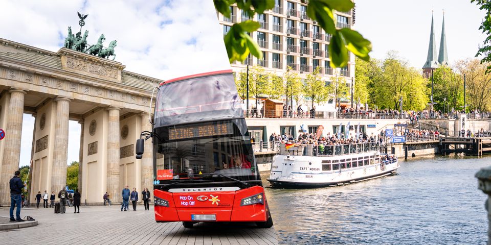 Berlin: Hop-On-Hop-Off Bus With Boat Cruise Option - Booking Information