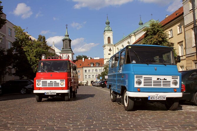 Best of Warsaw - Private Tour by Retro Minibus With Hotel Pickup - Pickup and Meeting