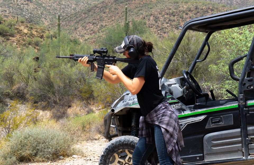 Black Canyon City: Ride and Shoot Combo With ATV or UTV - Requirements and Restrictions