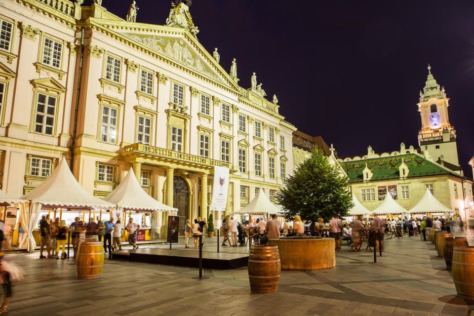 Bratislava: Guided Walking Tour at Night With Old Town - Explore Bratislavas Old Town