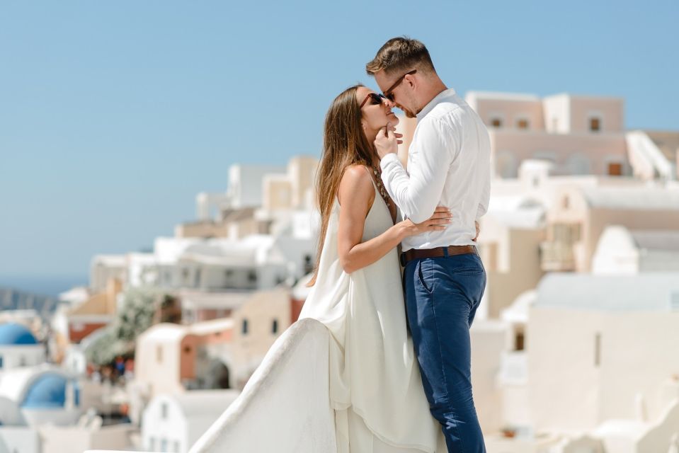 Capture Your Marriage Proposal Memories: Photoshoot in Oia - Photo Delivery and Editing