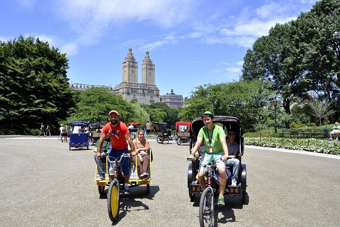 Central Park Guided Pedicab Tours - Booking and Logistics