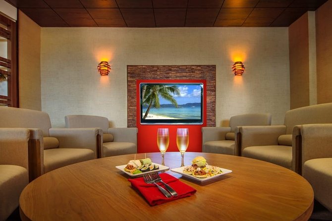 Club Mobay Sangster Airport VIP Lounge With Fast-Track Entry - Complimentary Food and Drinks