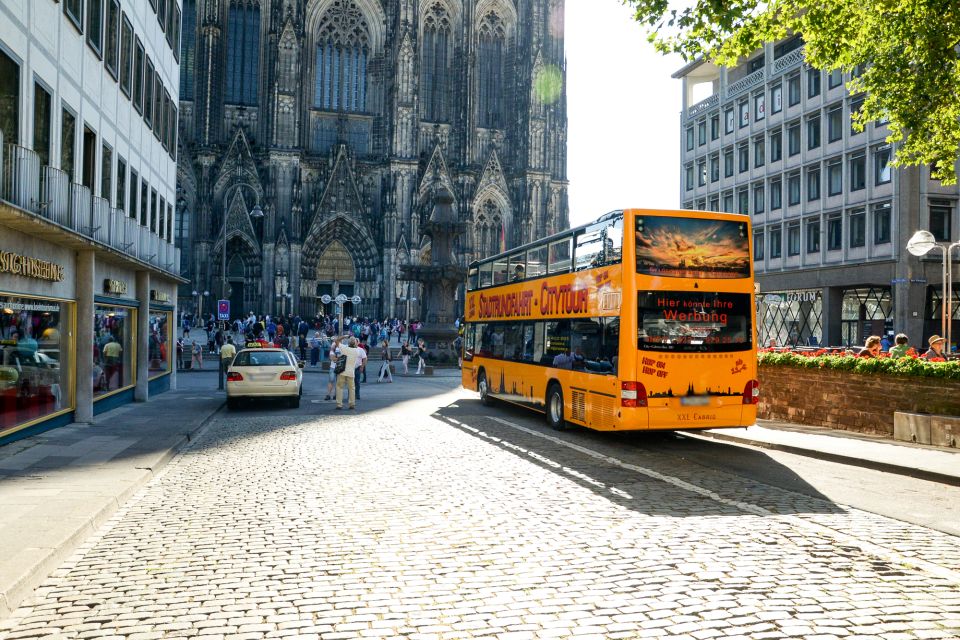 Cologne: 24h Hop-On Hop-Off Sightseeing Bus Ticket - Route and Stops