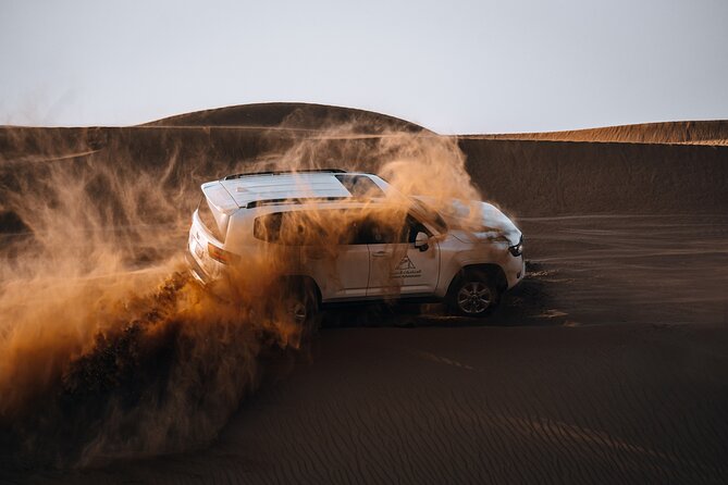 Dubai Desert Safari: Camel Ride, Sandboarding, BBQ & Spirits - Savory BBQ Dinner