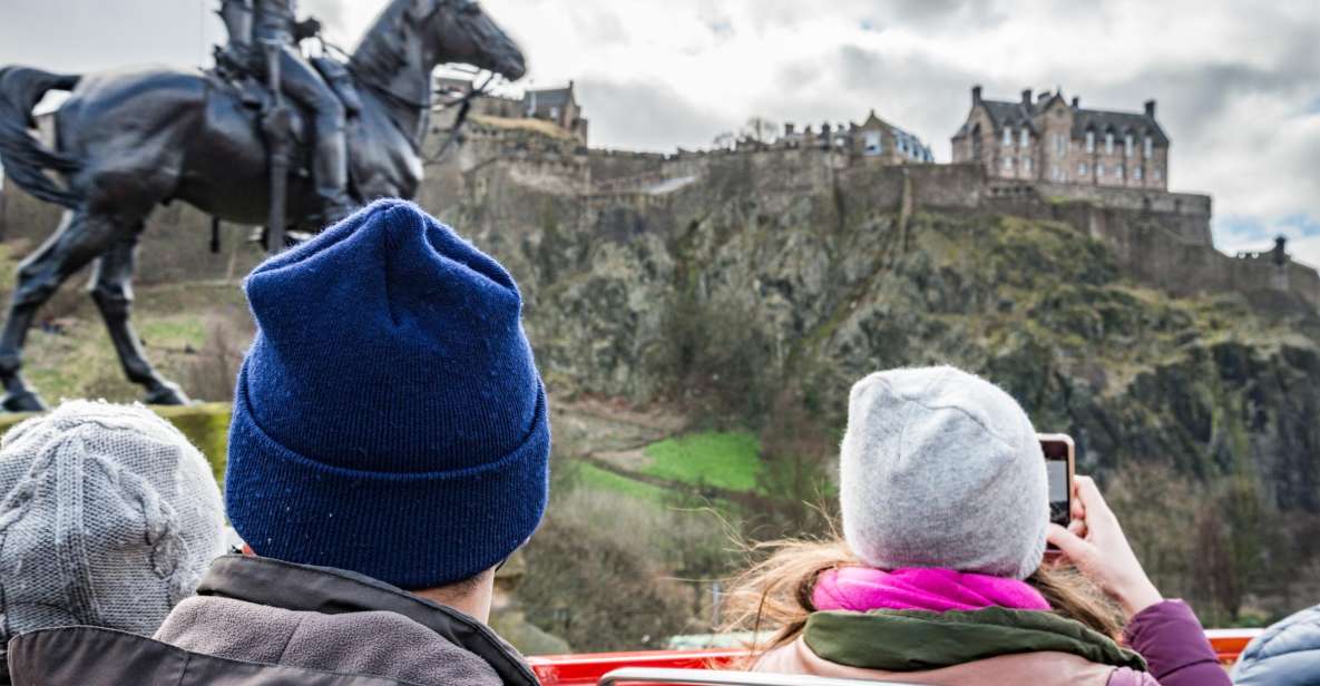 Edinburgh: Hop-On Hop-Off Bus Pass With 3 City Tours - Audio Guides and Live Commentaries