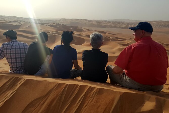 Empty Quarter Sunset Desert Safari - Admiring Sheikh Zayed Grand Mosque