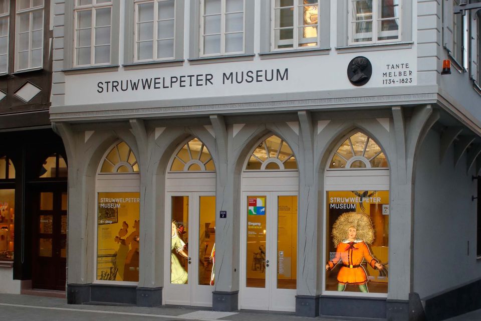 Frankfurt: Struwwelpeter Museum Entry Ticket W/Audio Guide - Audio Guide Languages Offered