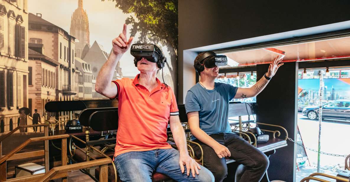 Frankfurt: TimeRide VR Time Travel Experience Ticket - Duration and Capacity