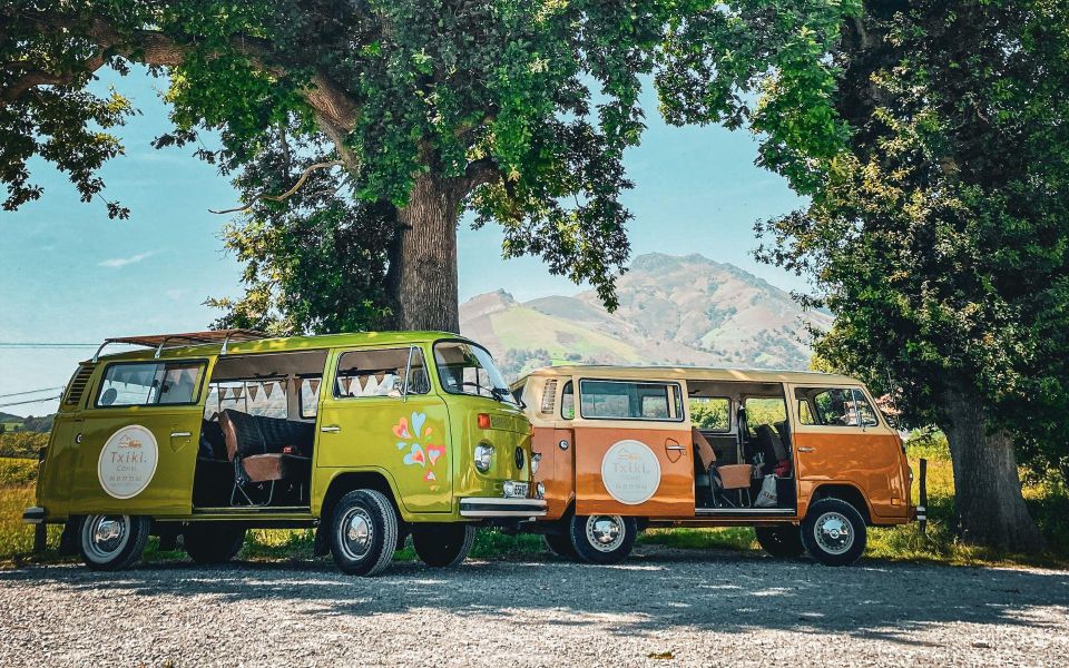 French Basque Country Private Day Tour in an 70s VW Combi - Scenic Drive to Saint-Jean-De-Luz