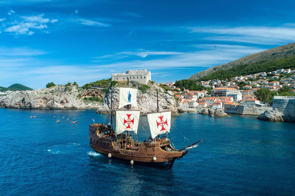 From Dubrovnik: Elaphiti Islands Galleon Cruise With Lunch - Onboard Experience