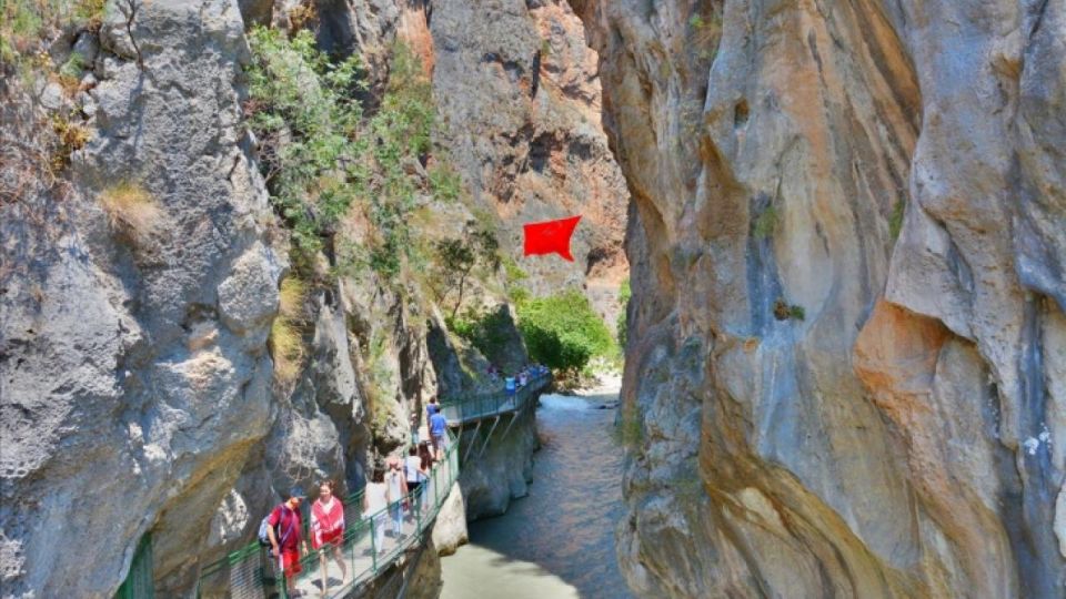 From Kalkan: Saklikent Gorge and Gizlikent Waterfall Trek - Schedule