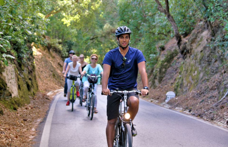 From Lisbon: Sintra Bike Tour With Lunch and 2 Attractions - Biking in Sintra Park