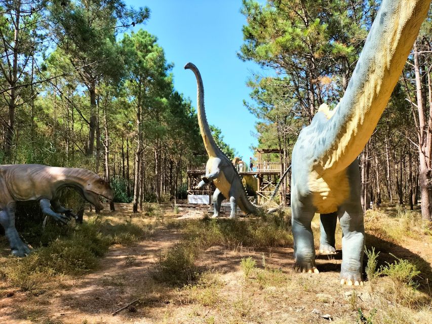 From Lisbon: Trip to Dinosaurs & Little Portugal Theme Parks - Jeep/SUV to Coimbra