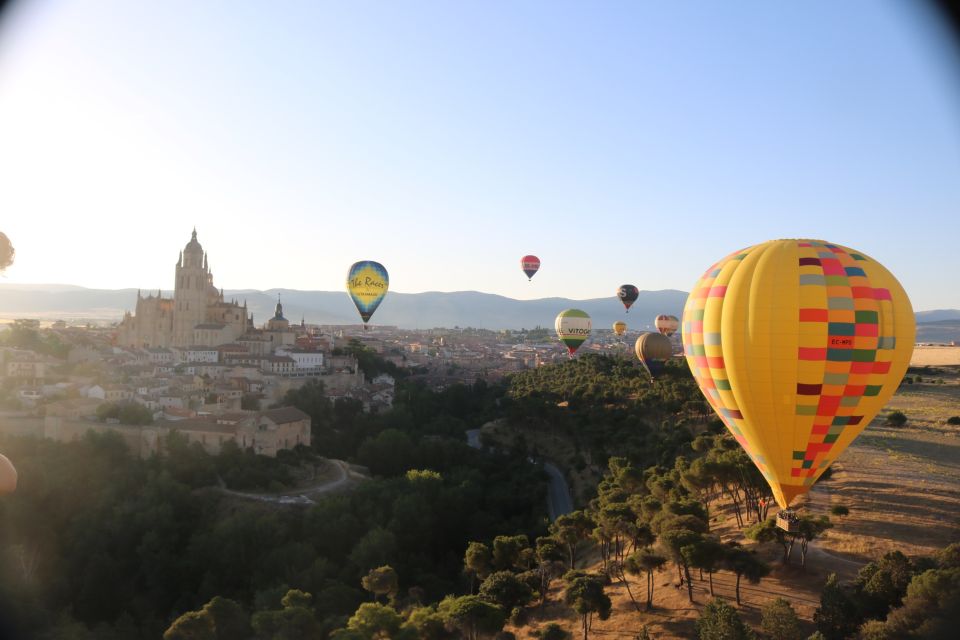 From Madrid: Hot Air Balloon Over Segovia With Transfer - Inclusions and Amenities Provided