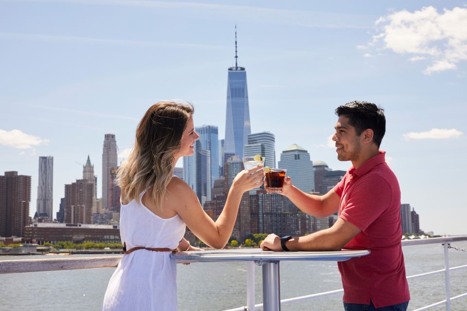 From New Jersey: New York City Buffet Lunch or Dinner Cruise - Landmarks Visible From the Cruise