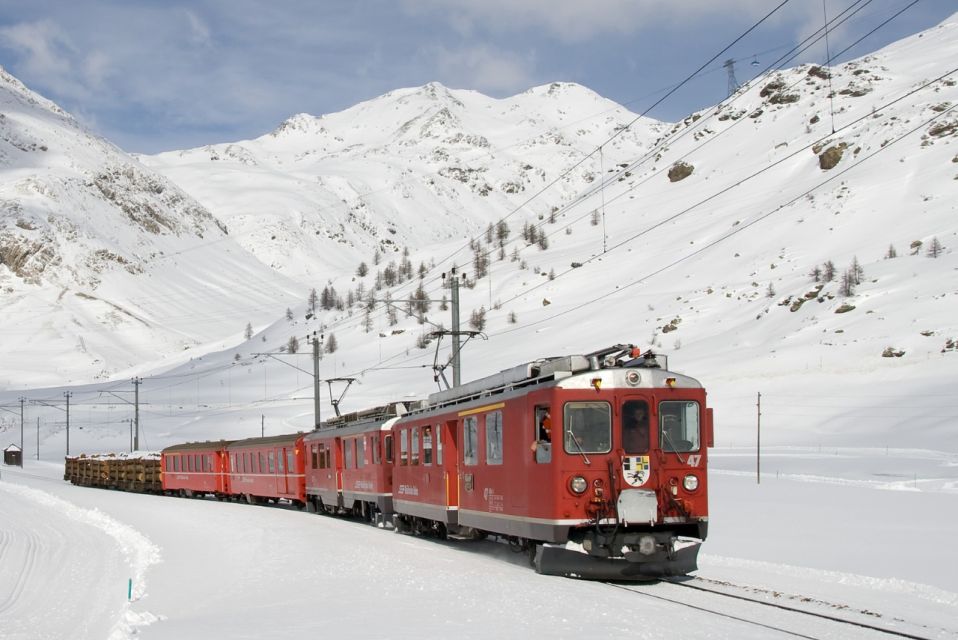 From Saint Moritz: Bernina Train Ticket With Winery Tasting - Itinerary Details