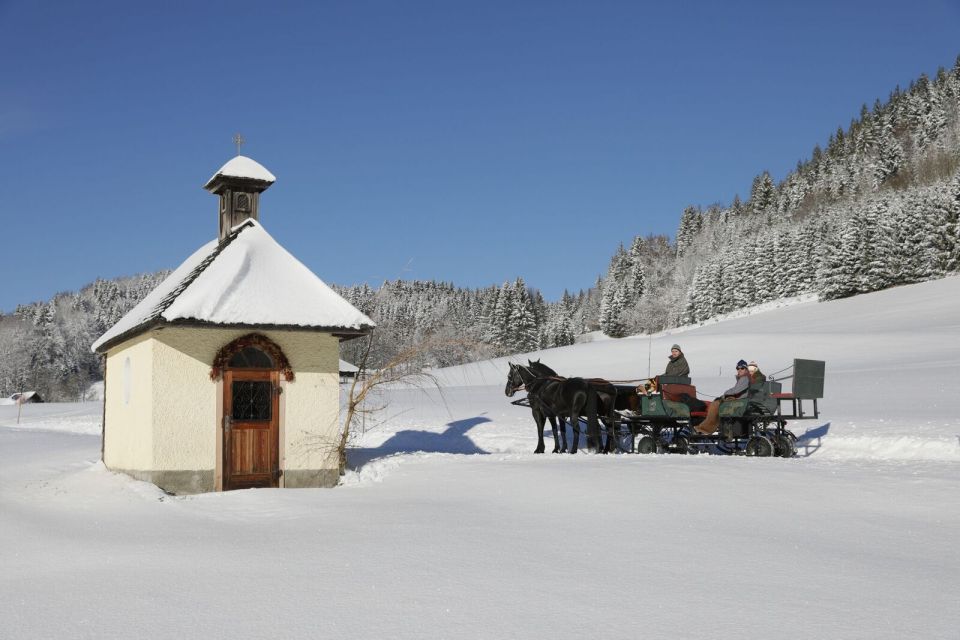 From Salzburg: 8-Hour Tour With Horse-Drawn Sleigh Ride - Highlights of the Experience