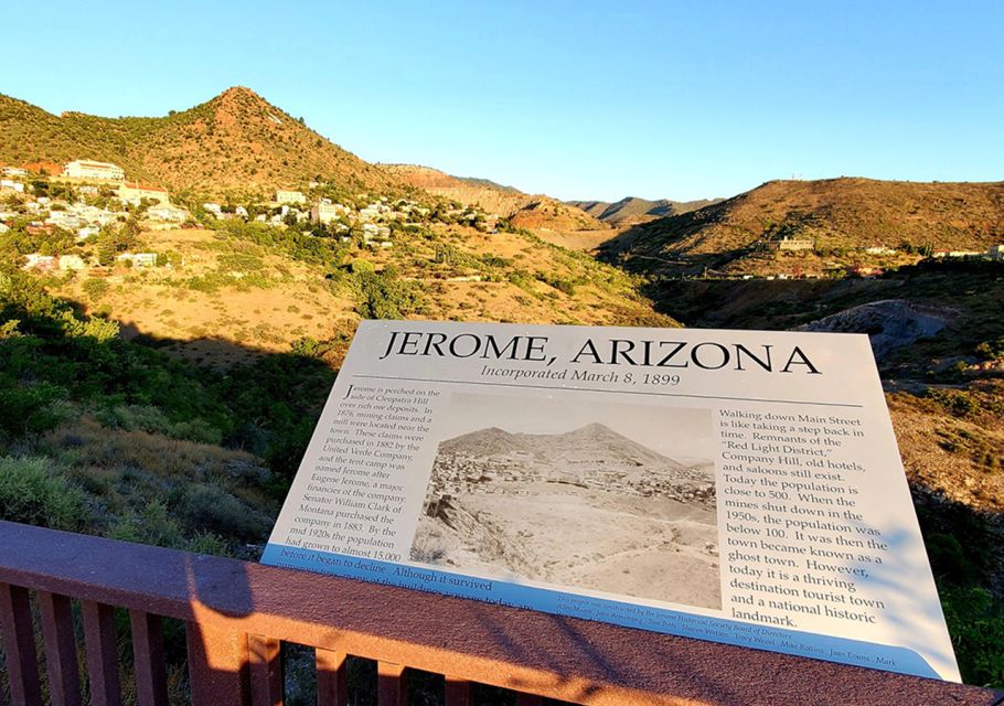 From Sedona: Jerome and Tuzigoot National Monument Day Trip - Discovering Jerome