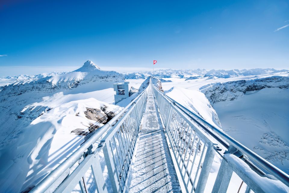 Glacier 3000 and Montreux Small Group Tour - Peak Walk by Tissot