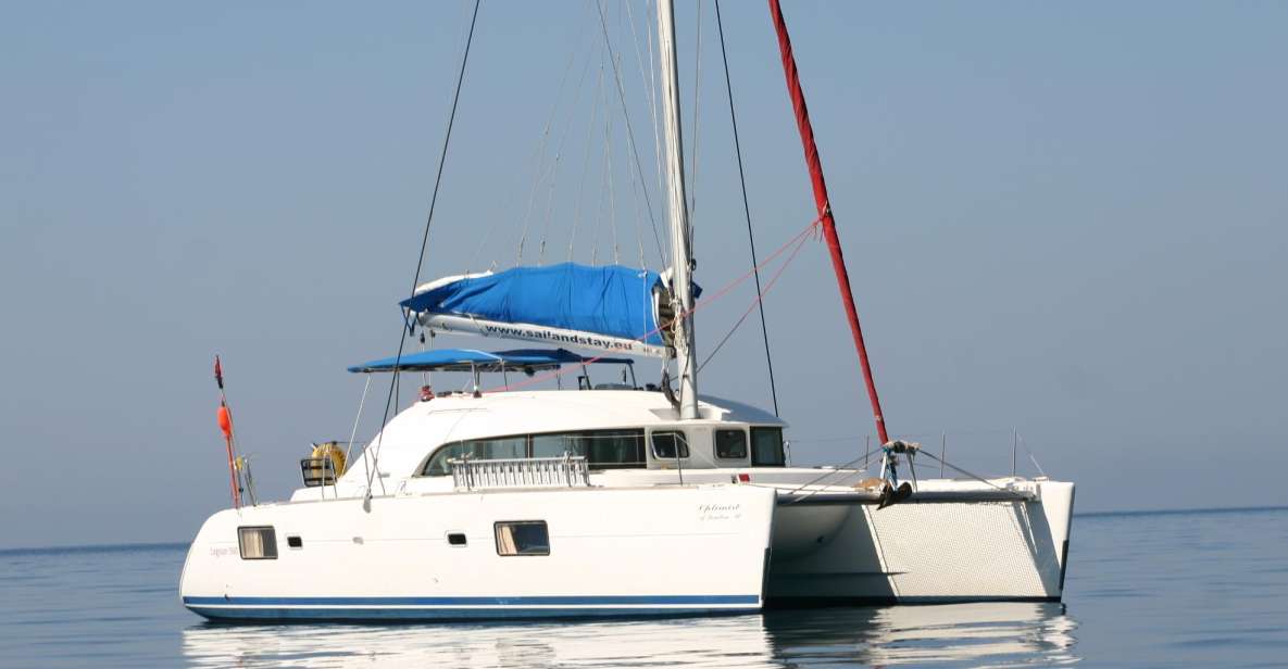 Granada and Costa Tropical: Luxury Catamaran Trip With Lunch - Onboard Welcome and Safety